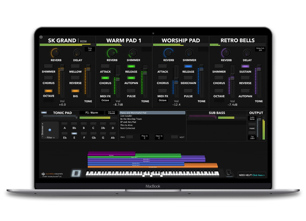 Sunday Sounds screenshot - 10 Best Worship Software To Engage Congregations In 2024