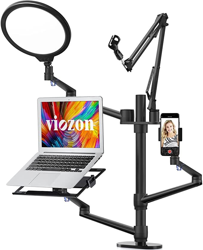 Viozon 6-in-1 Laptop Stand screenshot - 19 Best Church Streaming Equipment To Host Online Sermons In 2024