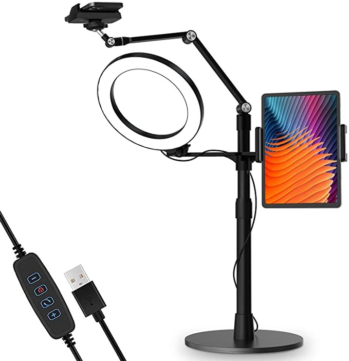 Viozon 3-in-1 Tablet Stand screenshot - 19 Best Church Streaming Equipment To Host Online Sermons In 2024