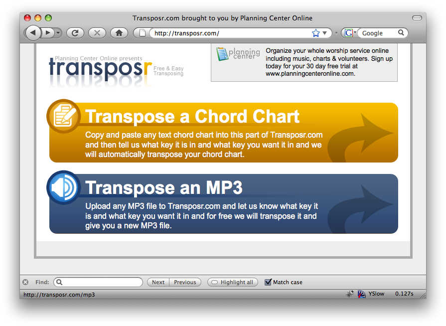 Transposr screenshot - 10 Best Worship Software To Engage Congregations In 2024