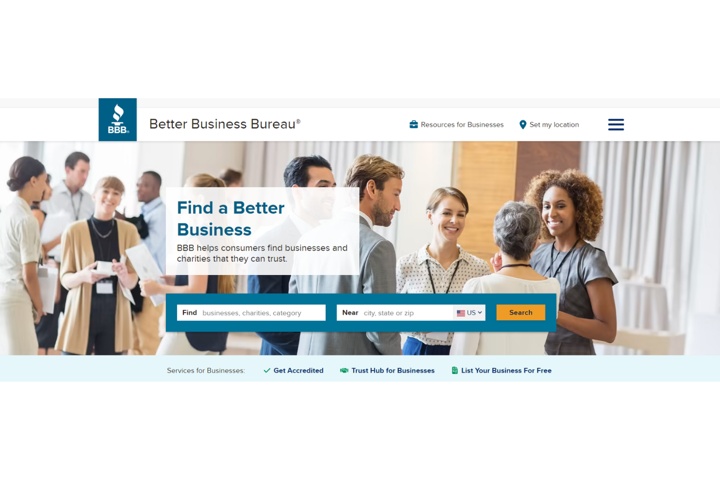Better Business Bureau screenshot - 10 Best Reputation Management Companies Reviewed for 2024