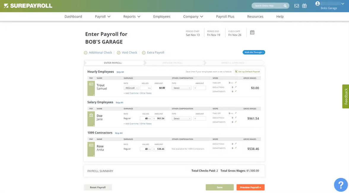 SurePayroll screenshot - 15 Best Cheap Payroll Services Reviewed For 2024