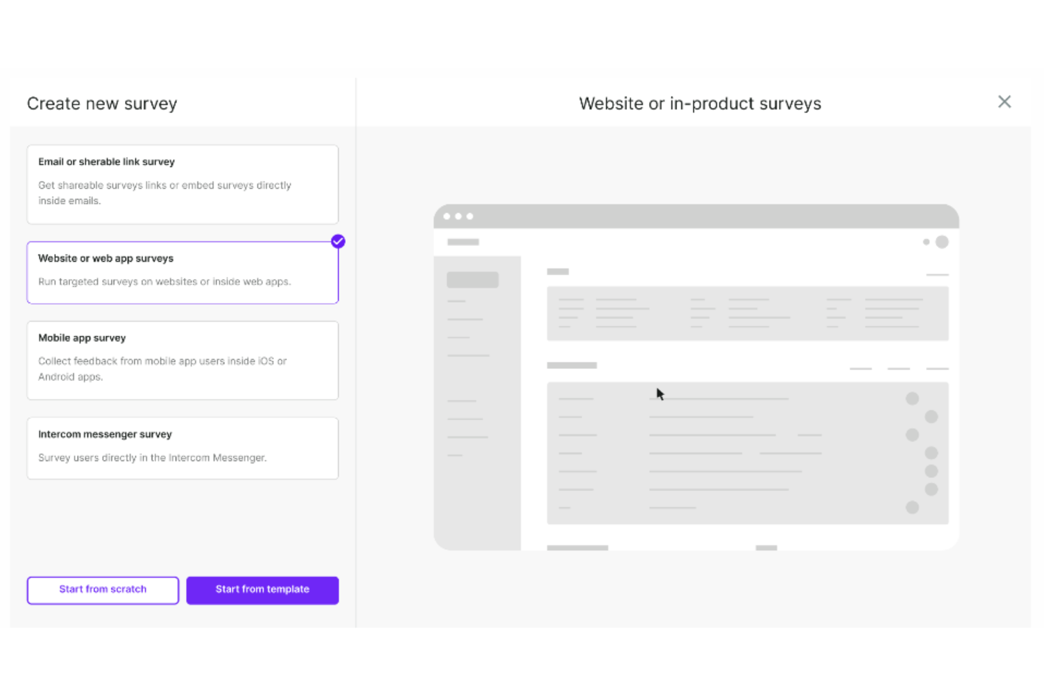 Survicate screenshot - 10 Best Feedback Management Tools For 2026