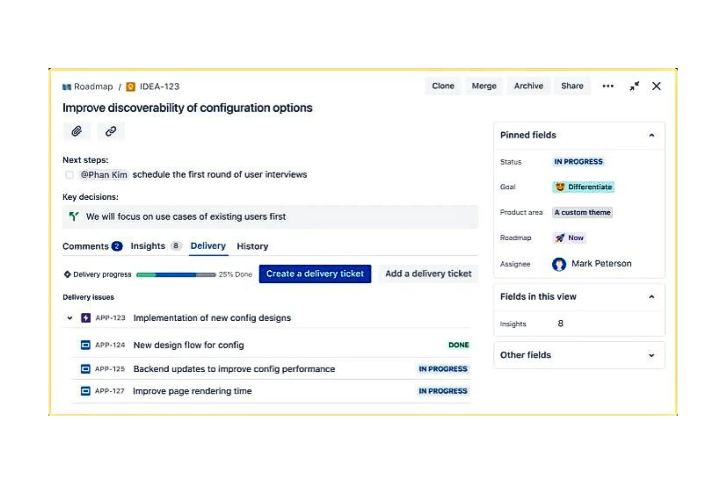 Jira screenshot - 25 Best Product Discovery Tools Reviewed For 2024