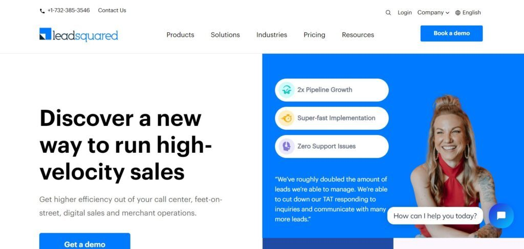 Leadsquared screenshot - 21 Best Sales Acceleration Software Of 2023