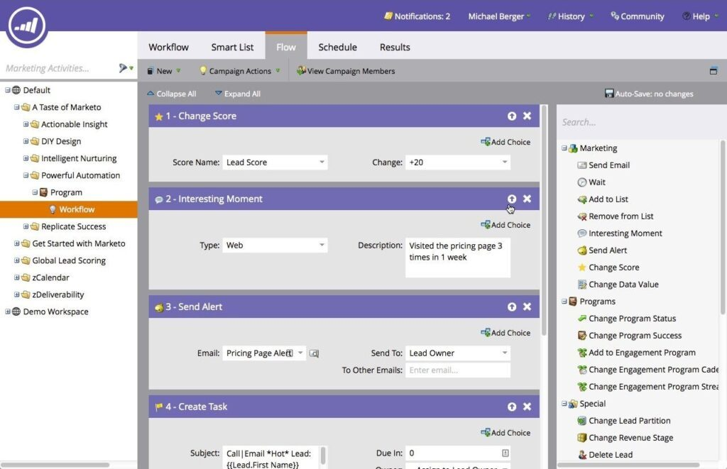 Marketo Engage screenshot - 21 Best Sales Acceleration Software Of 2023