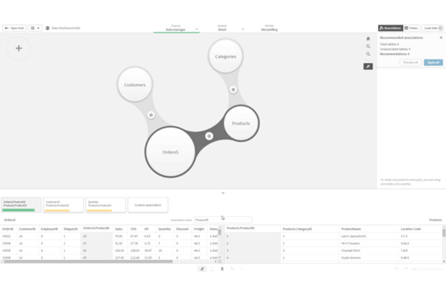 Qlik Analytics Platform screenshot - 20 Best Self-Service BI Tools Reviewed For 2024