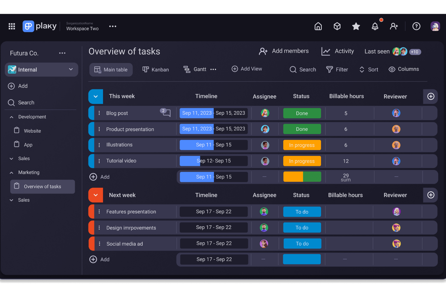 Plaky screenshot - 15 Best Project Management Software Picked For 2024