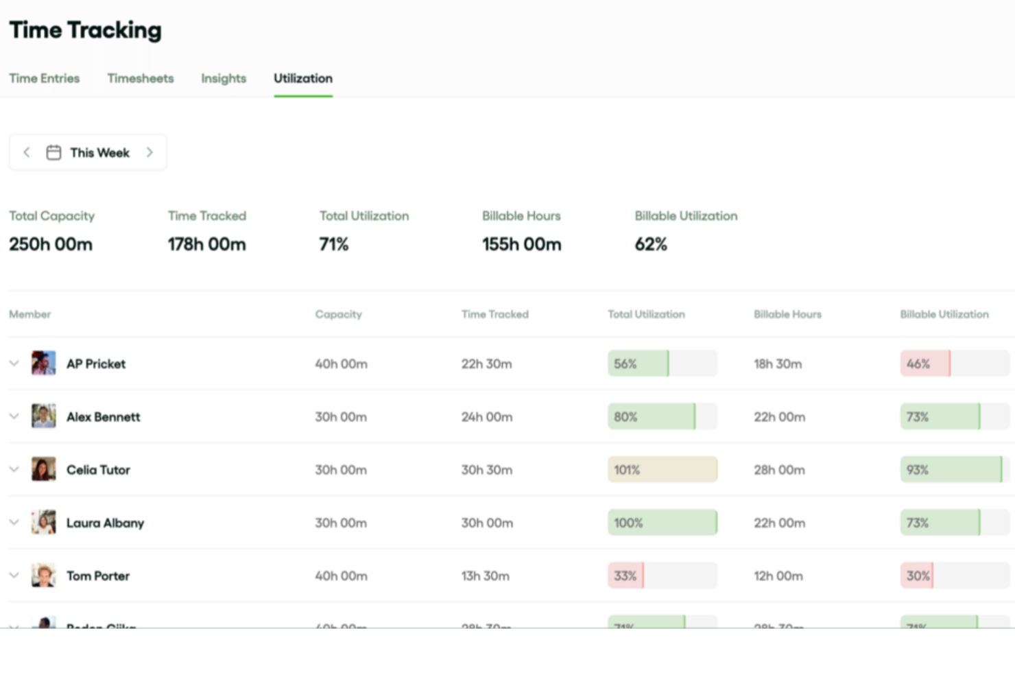 Bonsai screenshot - 10 Best Time Tracking Software To Increase Accountability In 2024