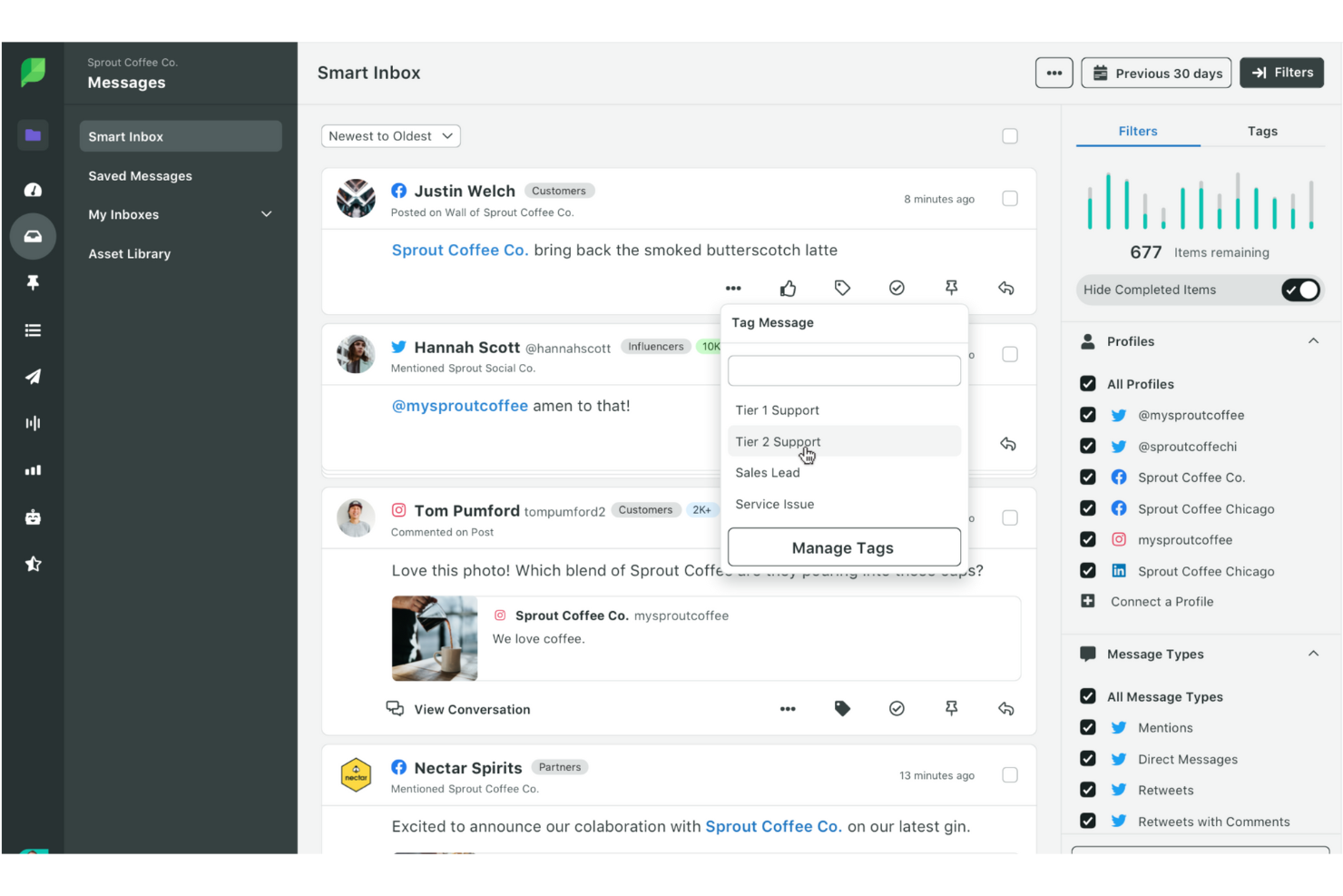 Sprout Social screenshot - 10 Best Customer Communications Management Tools For 2026
