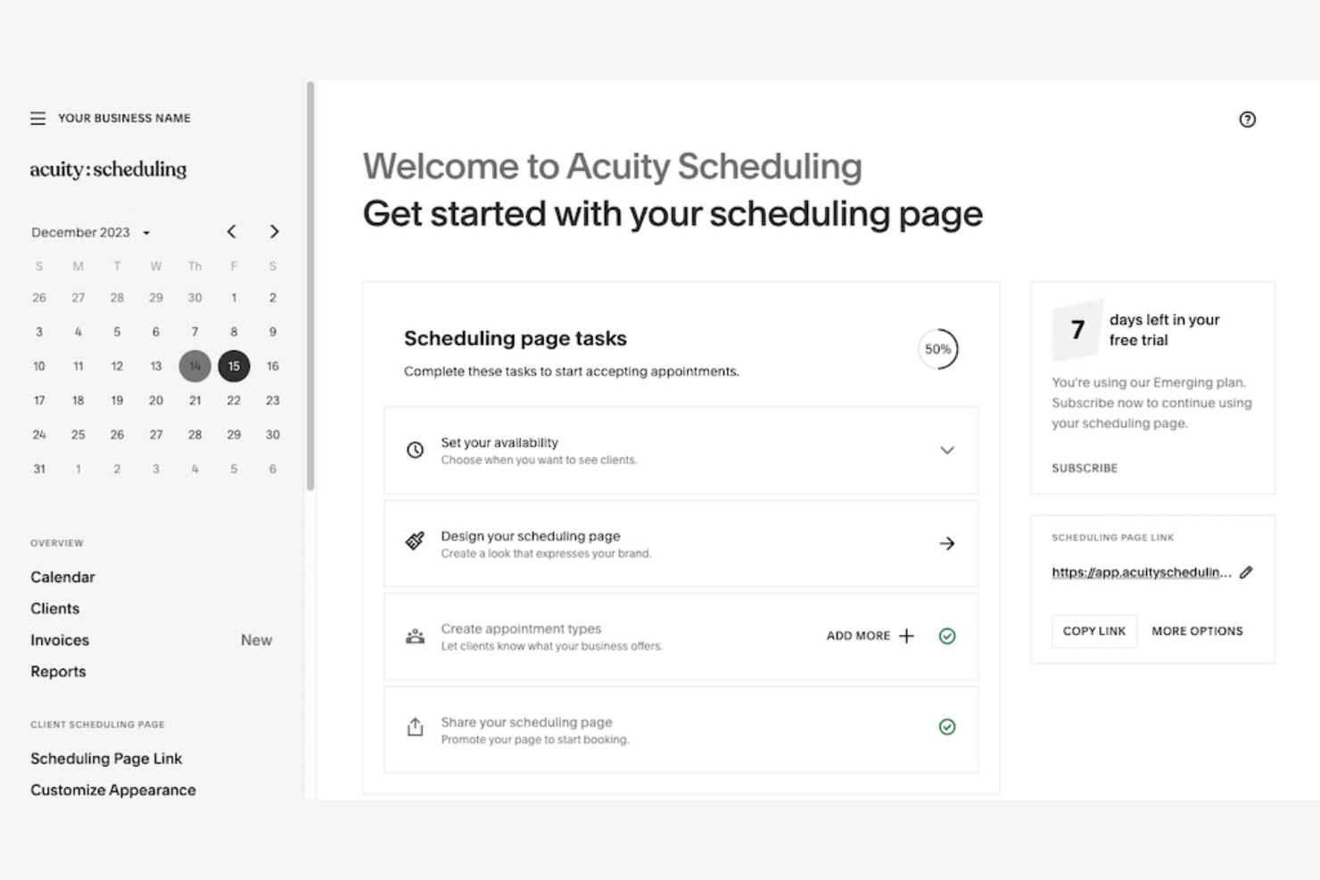 Acuity Scheduling screenshot - 10 Best Calendly Alternatives for Meeting Booking in 2026