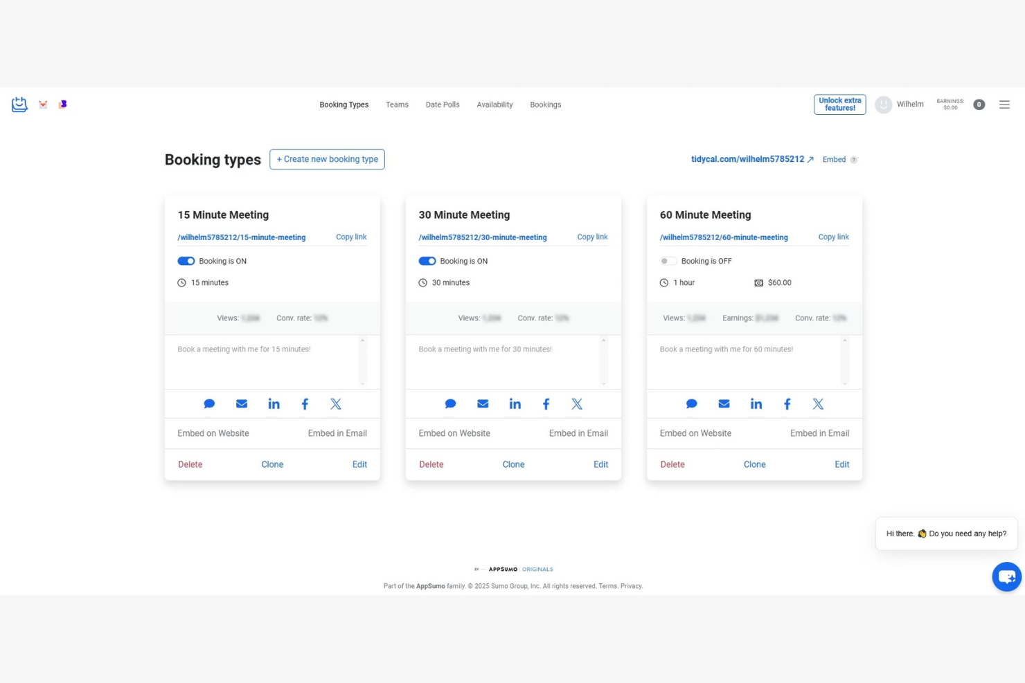 TidyCal screenshot - 10 Best Calendly Alternatives for Meeting Booking in 2026