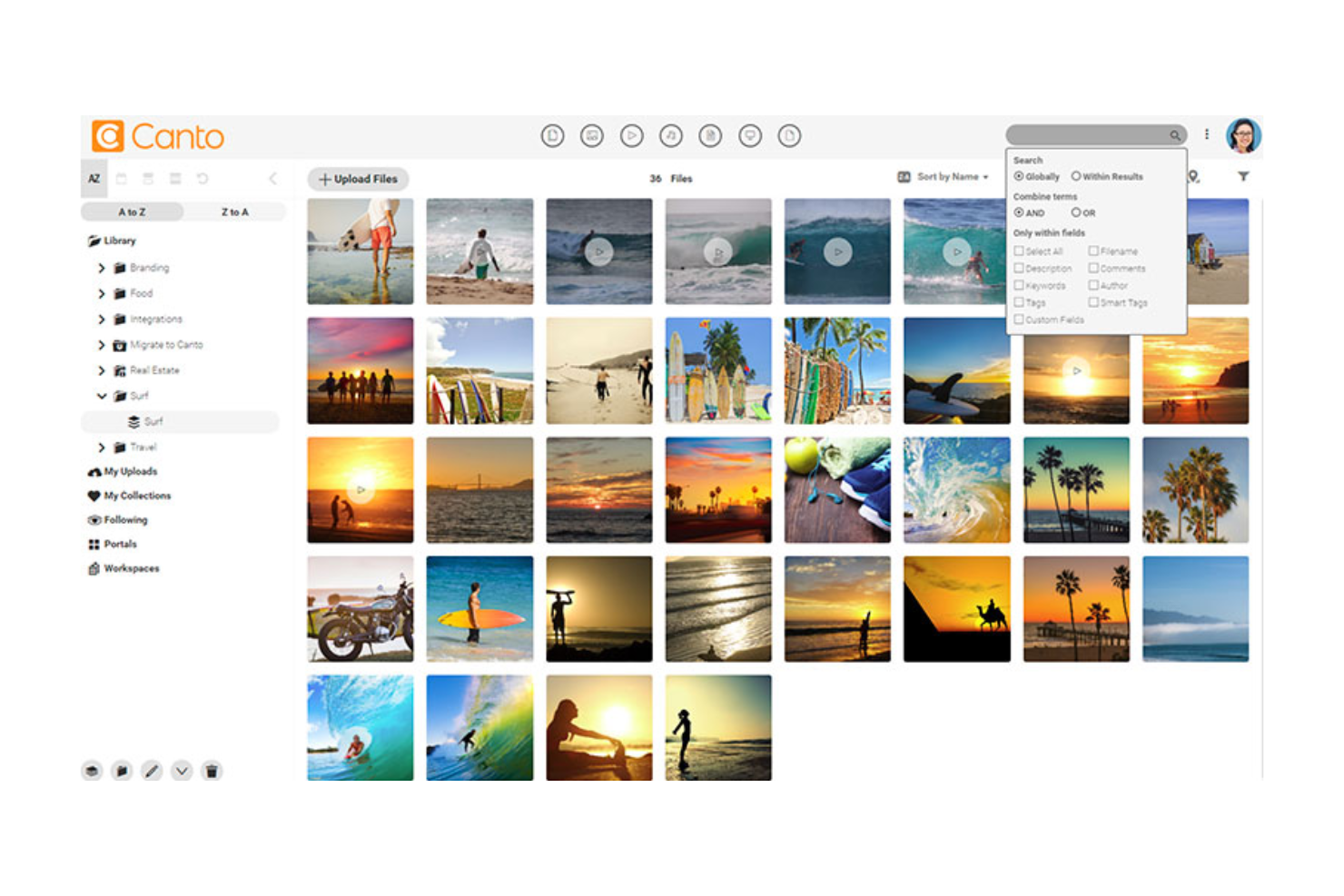 Canto simplifies file sharing for creative and marketing teams.