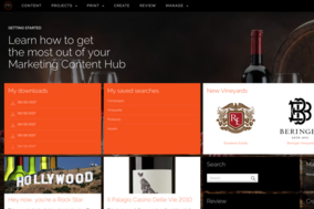 Marketing Content Hub screenshot