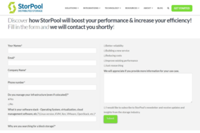 StorPool Storage screenshot