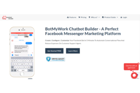 BotMyWork Chatbot Builder screenshot
