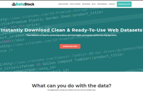 DataStock screenshot