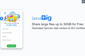 SendBig screenshot