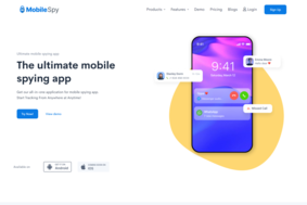 MobileSpy.io screenshot