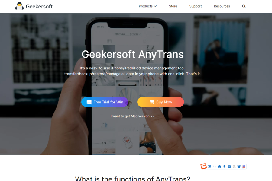 Geekersoft AnyTrans geekersoft-anytrans-screenshot-1.png
