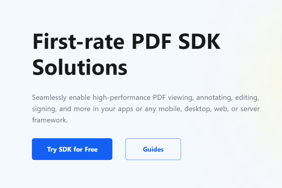 ComPDFKit PDF SDK